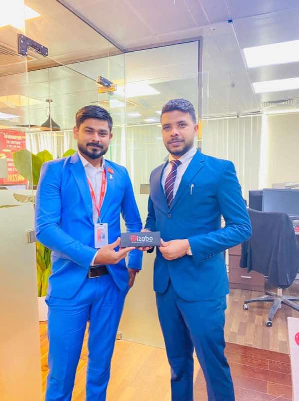 On the floor at head office — Dizabo Super App, Dubai